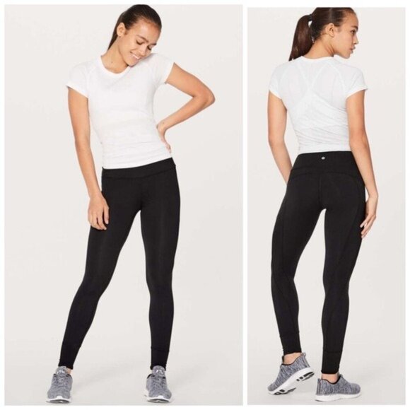 Lululemon Rush Hour Tight Leggings Joggers Black Size 4 - Picture 1 of 13